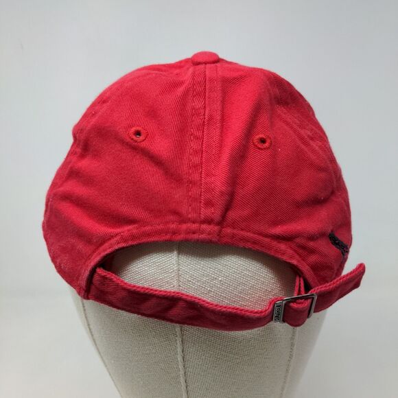 Tommy Hilfiger Men's Slideback Hat Red Size OS Embroidered Logo - Picture 5 of 8